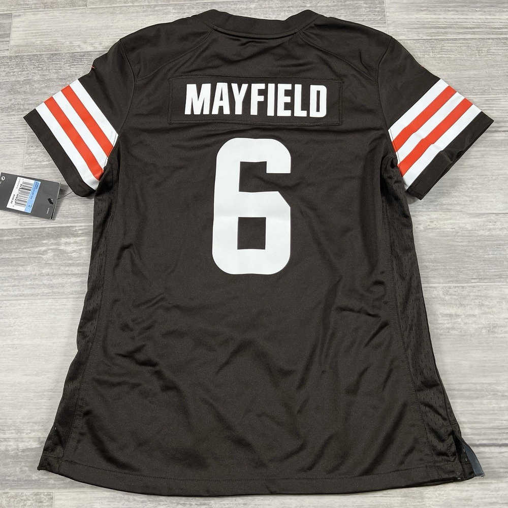 Nike Cleveland‎ Browns Baker Mayfield On Field Jersey Women's Size Medium NWT